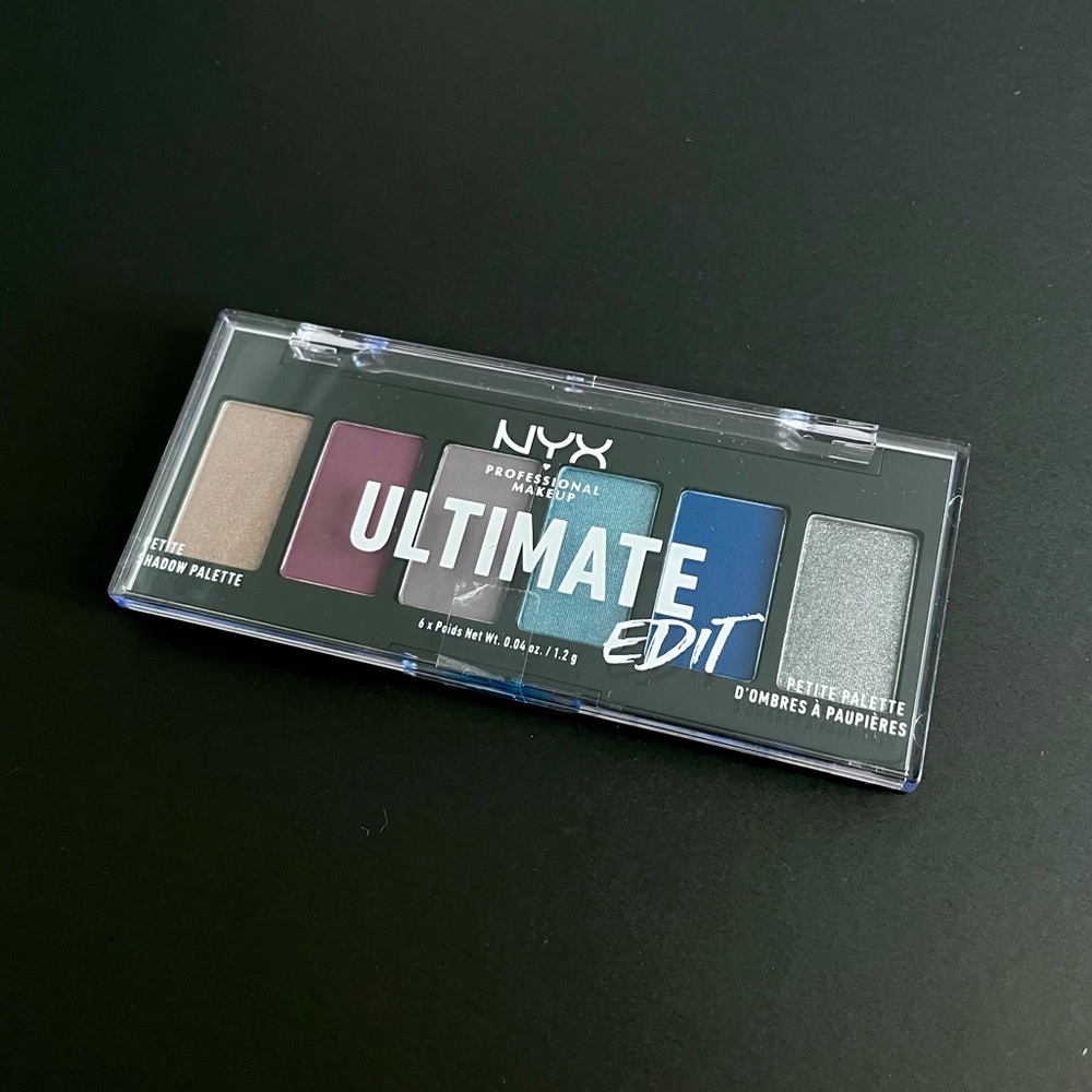 NYX Ultimate Edit Petite Palette - "Ash" | Makeup Eyeshadow Palette